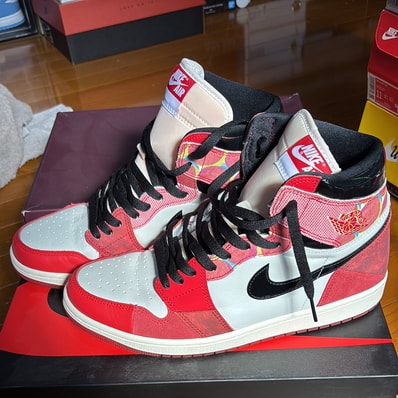 Spider-Man × Nike Air Jordan 1 Retro High OG SP "Spider-Man: Across the Spider-Verse/University Red"