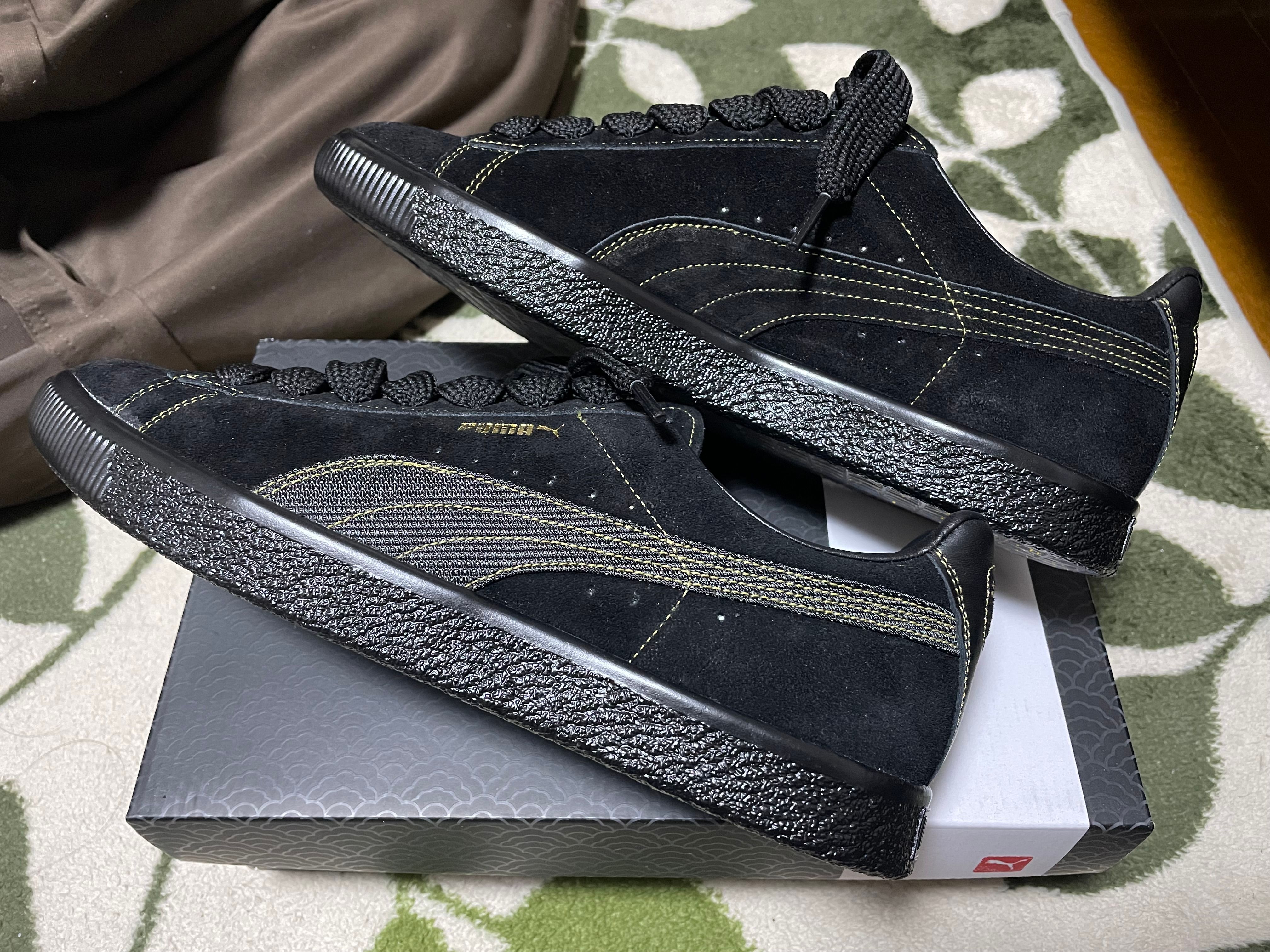 atmos × DUSTYCHAMP × QDS × Puma Suede MIJ "Black"