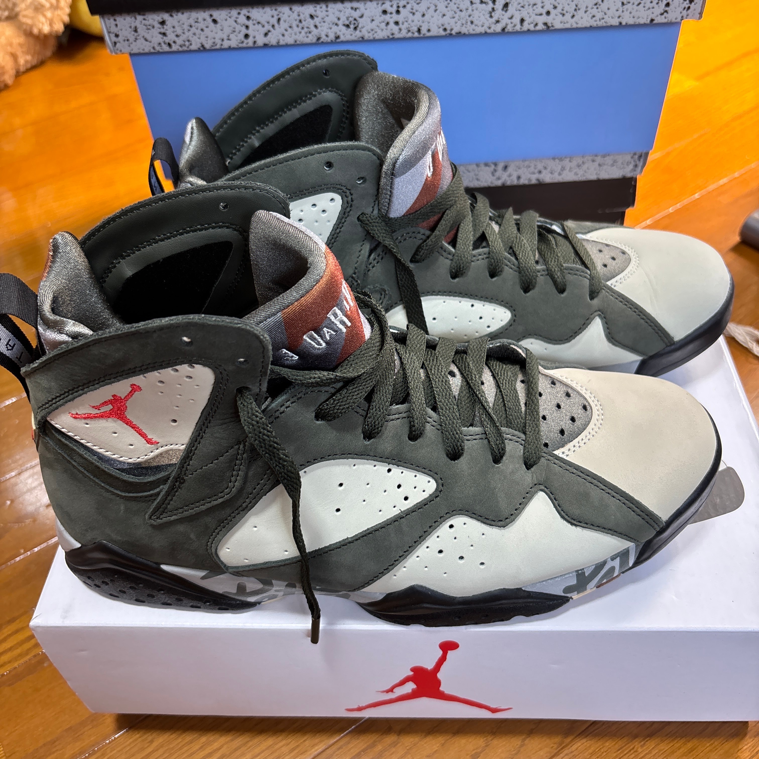 Patta × Nike Air Jordan 7 Retro "Sequoia"