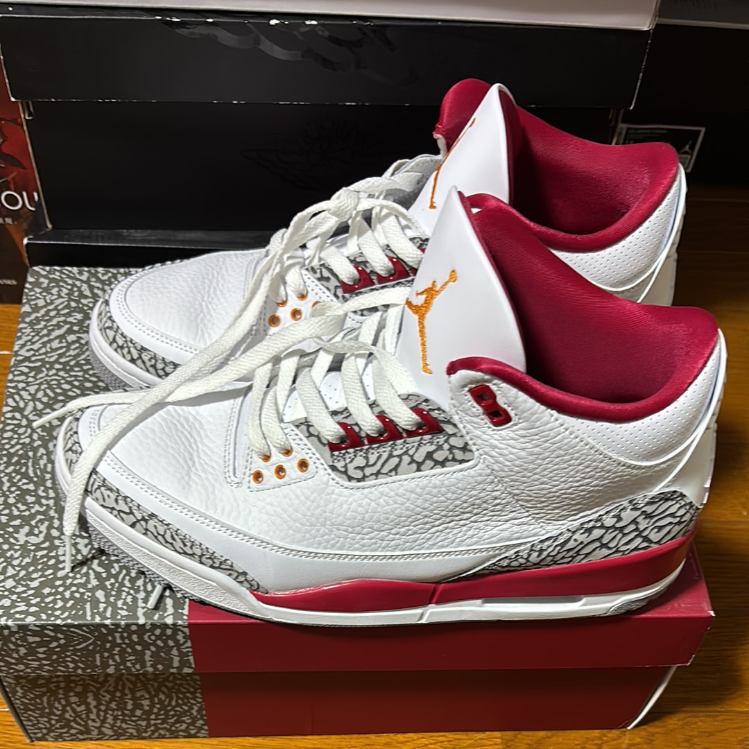 Nike Air Jordan 3 "Cardinal Red"