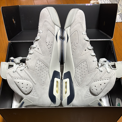 Nike Air Jordan 6 "Magnet and College Navy"
