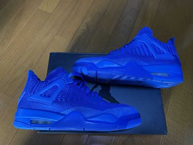 Nike Air Jordan 4 Retro Flyknit "Hyper Royal/Black"