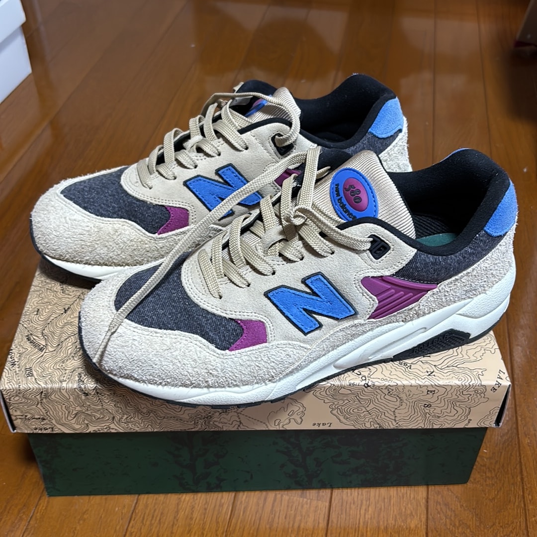Levi's × New Balance 580 "Beige/Grey/Blue"
