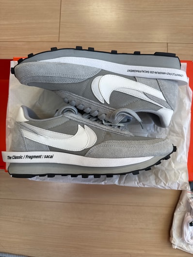 Fragment × sacai × Nike LD Waffle "Light Smoke Grey"