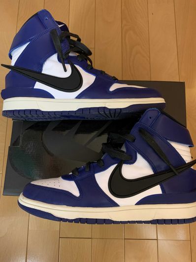 AMBUSH × NIKE DUNK HIGH "DEEP ROYAL"