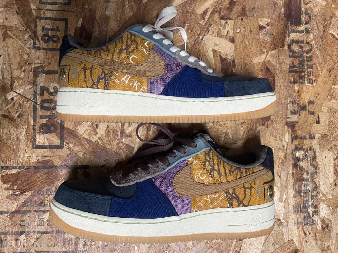 Travis Scott × Nike Air Force 1 Low Cactus Jack "Multi Color"