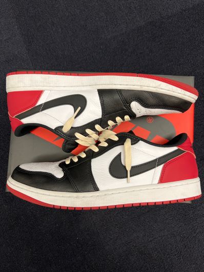 Nike Air Jordan 1 Retro Low OG "Black Toe"