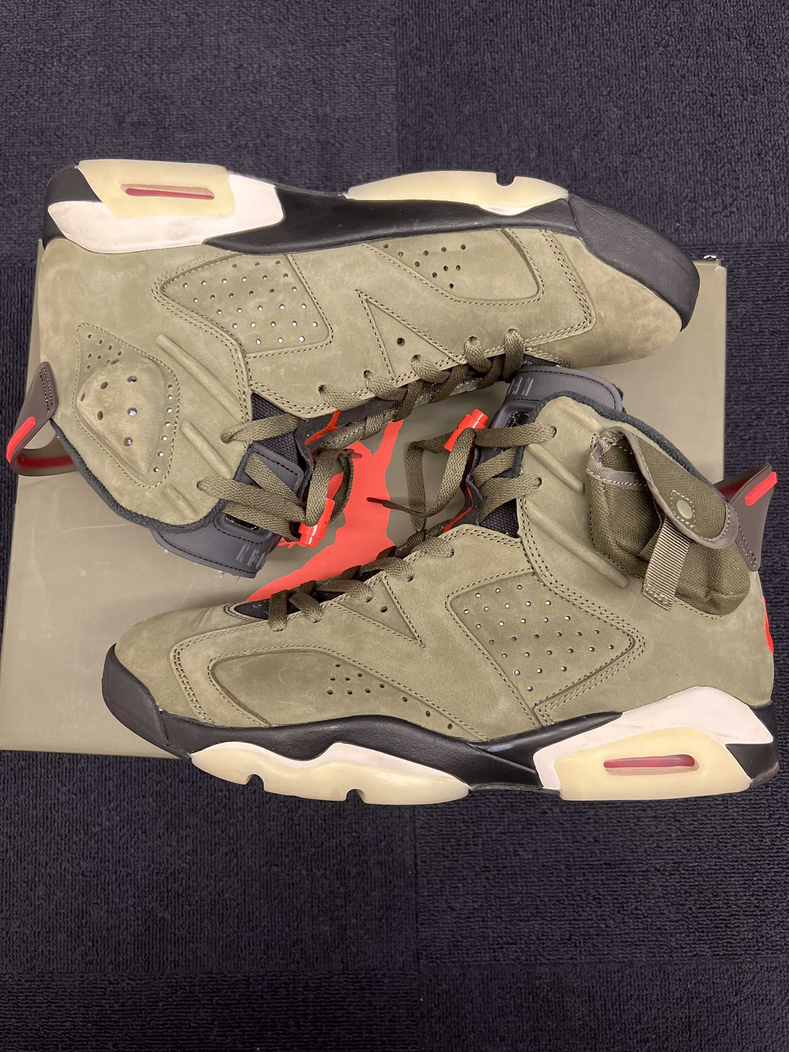 Travis Scott × Nike Air Jordan 6 Retro "Medium Olive"
