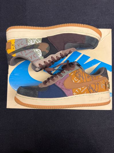 Travis Scott × Nike Air Force 1 Low Cactus Jack "Multi Color"