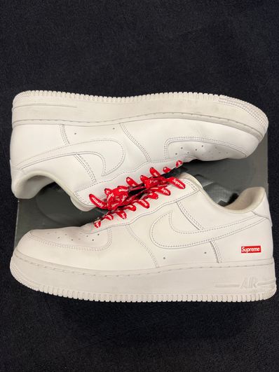 Supreme × Nike Air Force 1 Low "White"