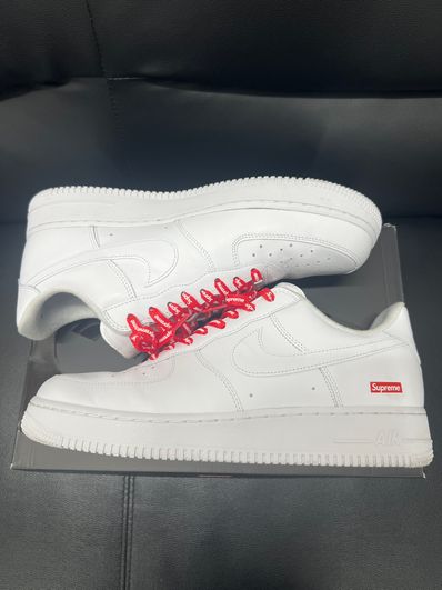 Supreme × Nike Air Force 1 Low "White"