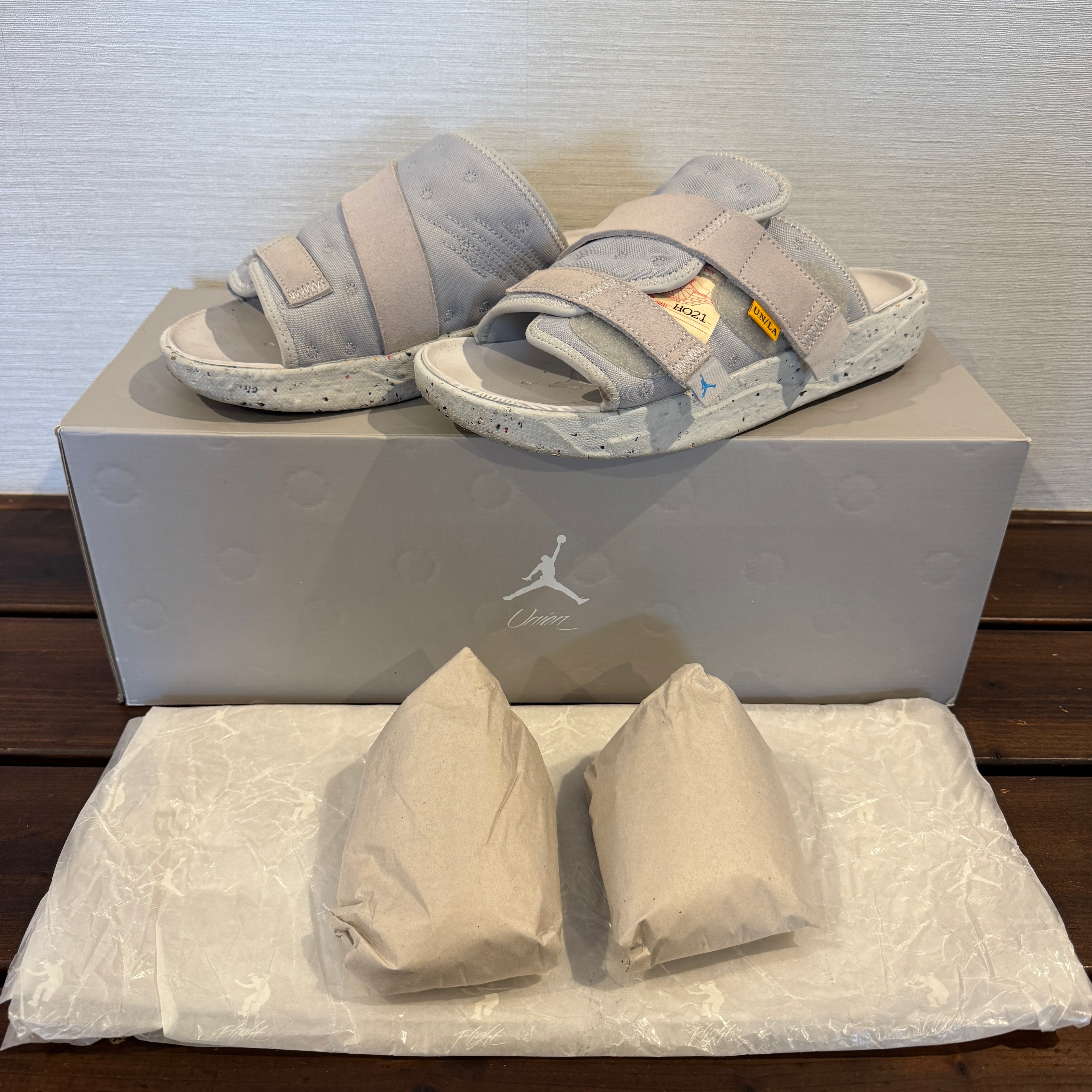 UNION × Nike Jordan Crater Slide SP "Grey"