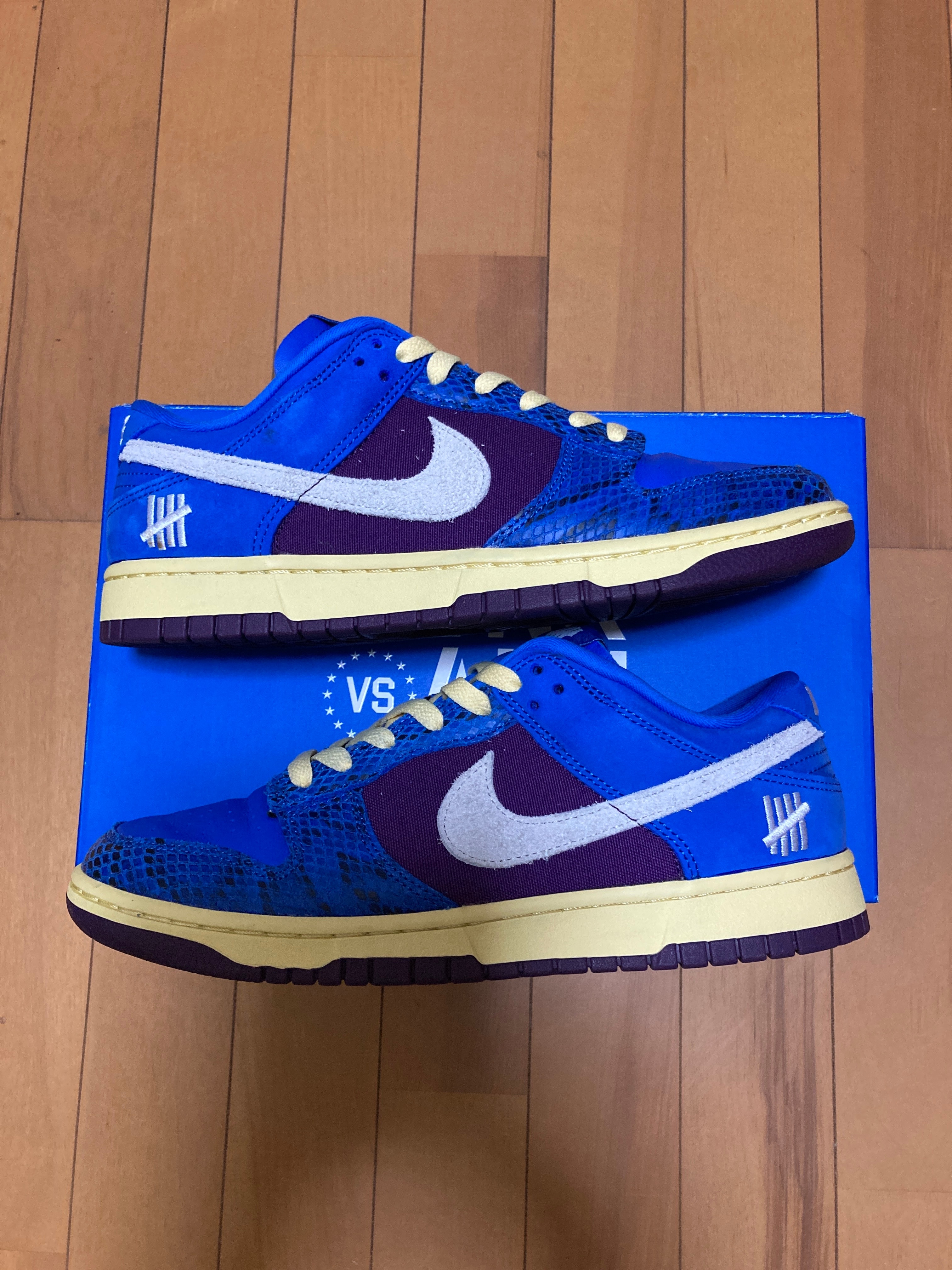 UNDEFEATED × Nike Dunk Low SP "Royal"