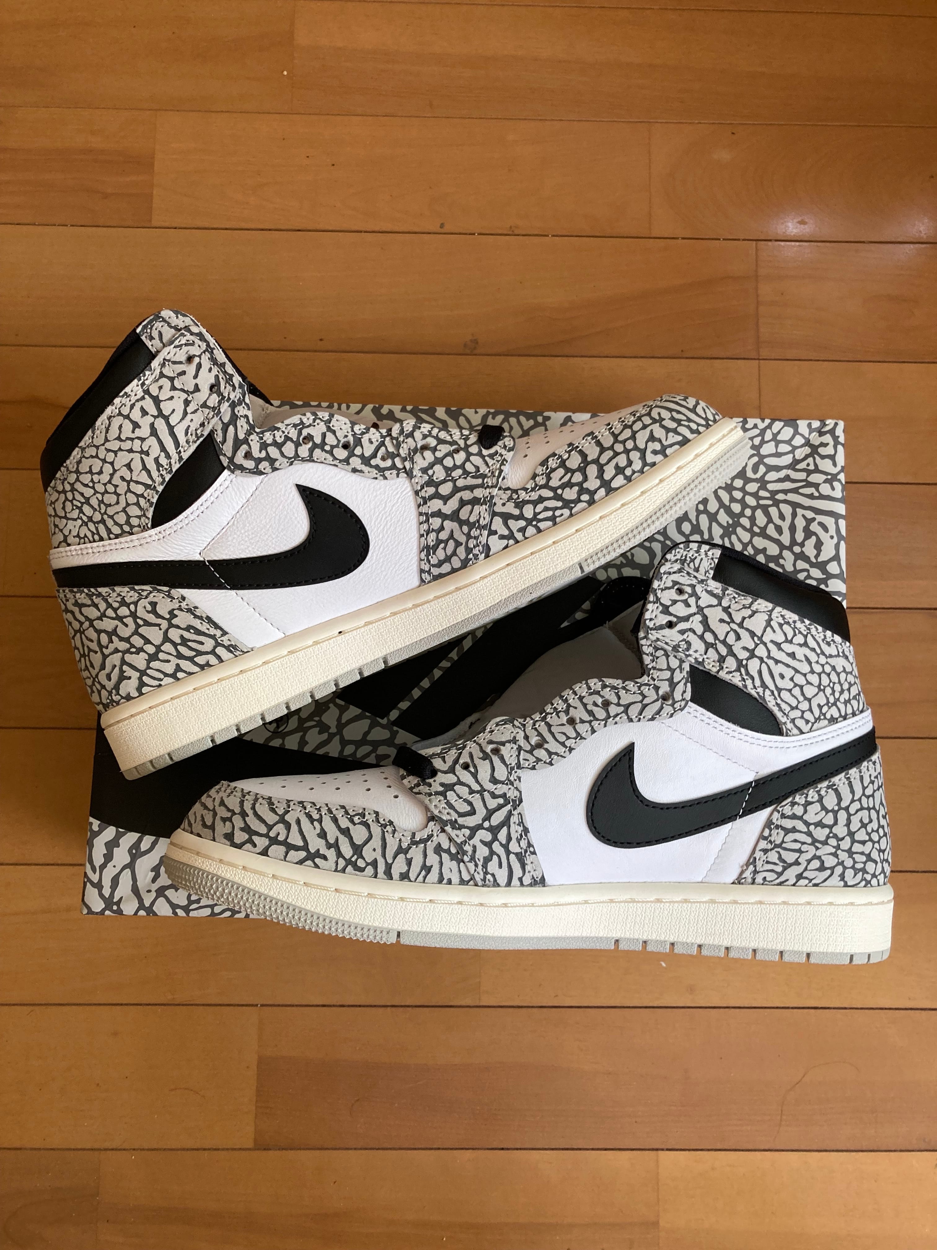 Nike Air Jordan 1 High OG "White Cement/Safari"