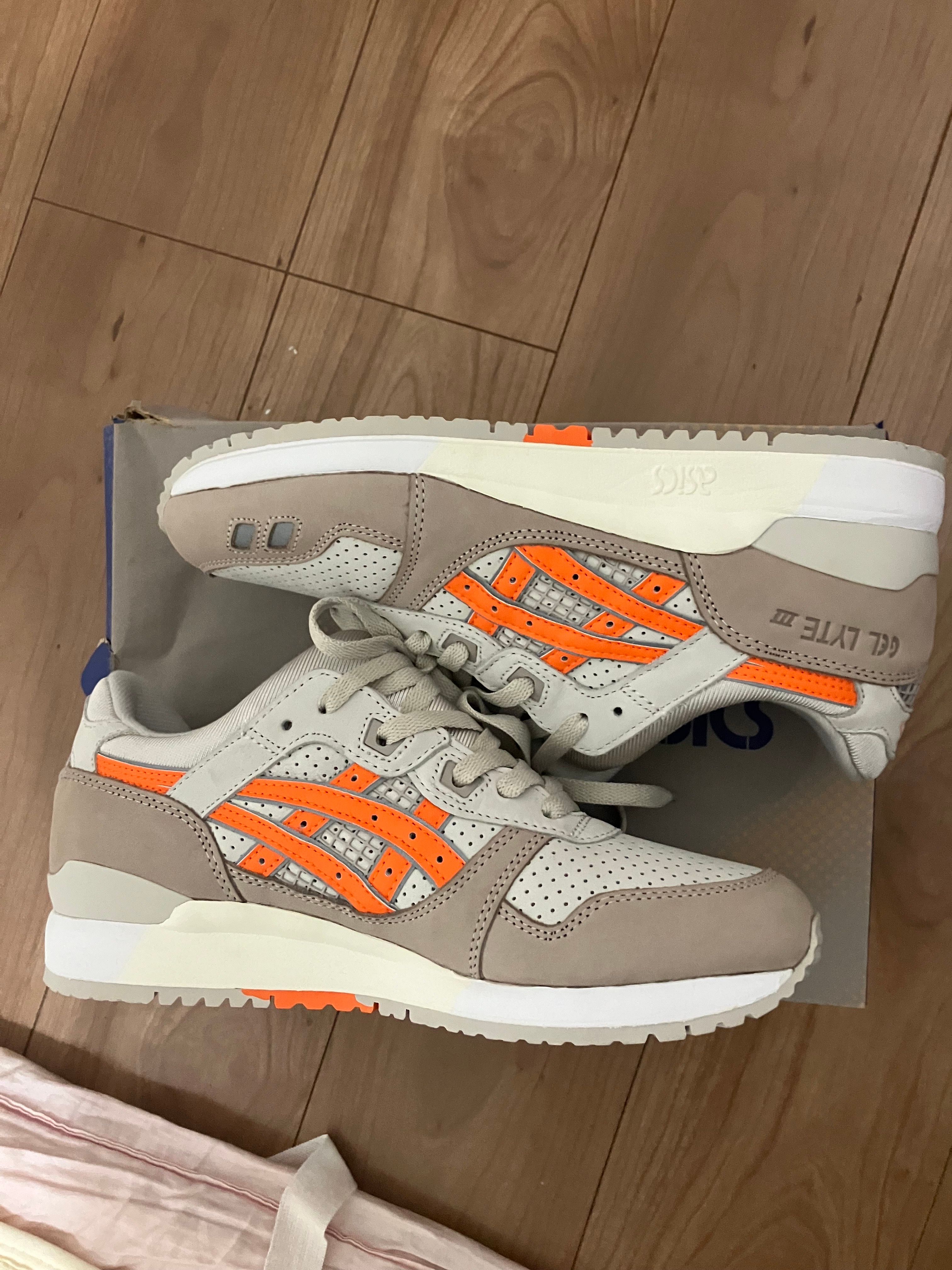 KITH × Asics Gel Lyte 3 Remastered "Super Orange"