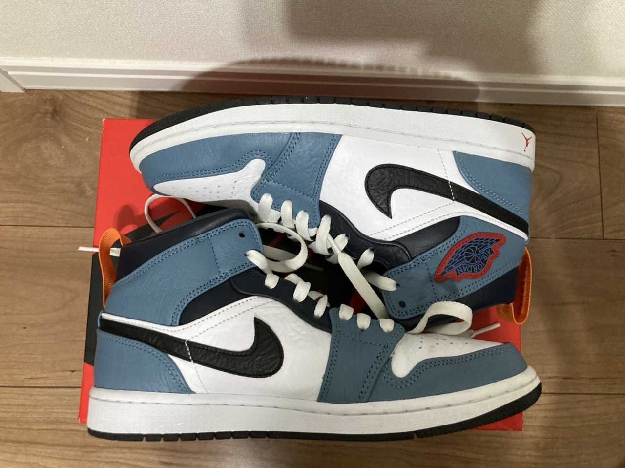 FACETASM × Nike Air Jordan 1 Mid "White/Navy"