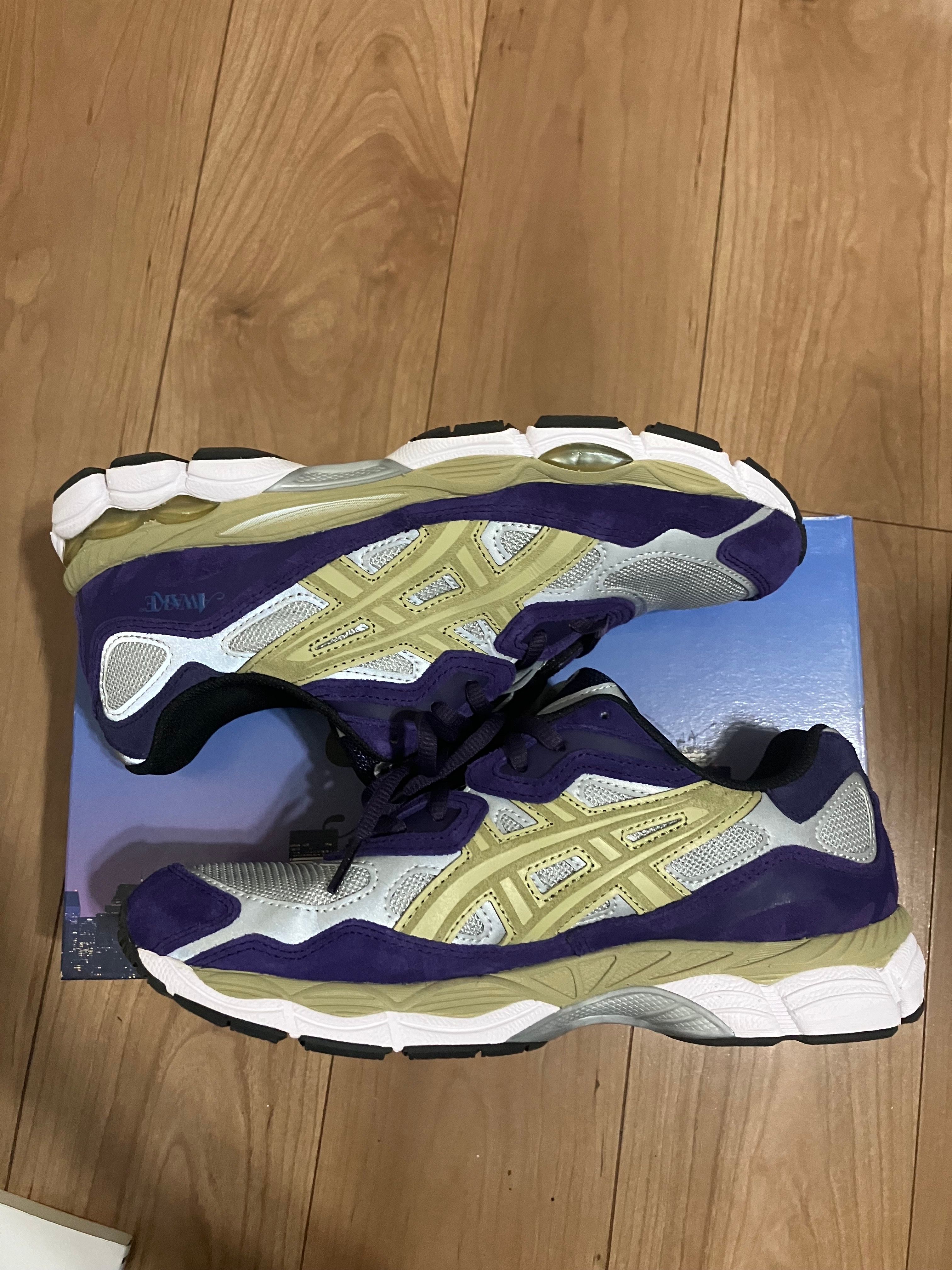 Awake NY × Asics Gel-NYC "Pure Silver/Gothic Grape"