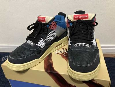 UNION × NIKE AIR JORDAN 4 "OFF NOIR"