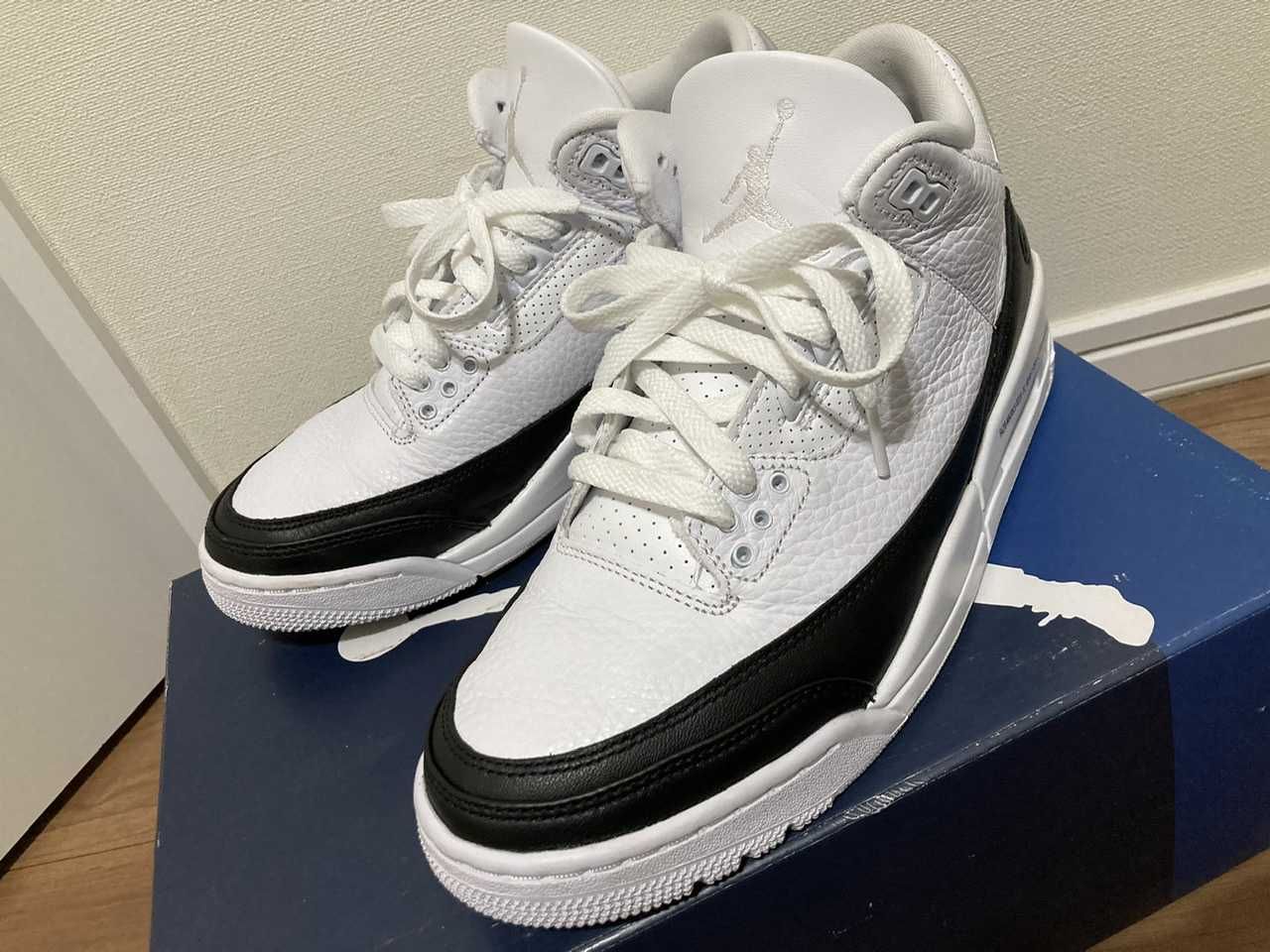 Fragment × Nike Air Jordan 3 "White/Black"