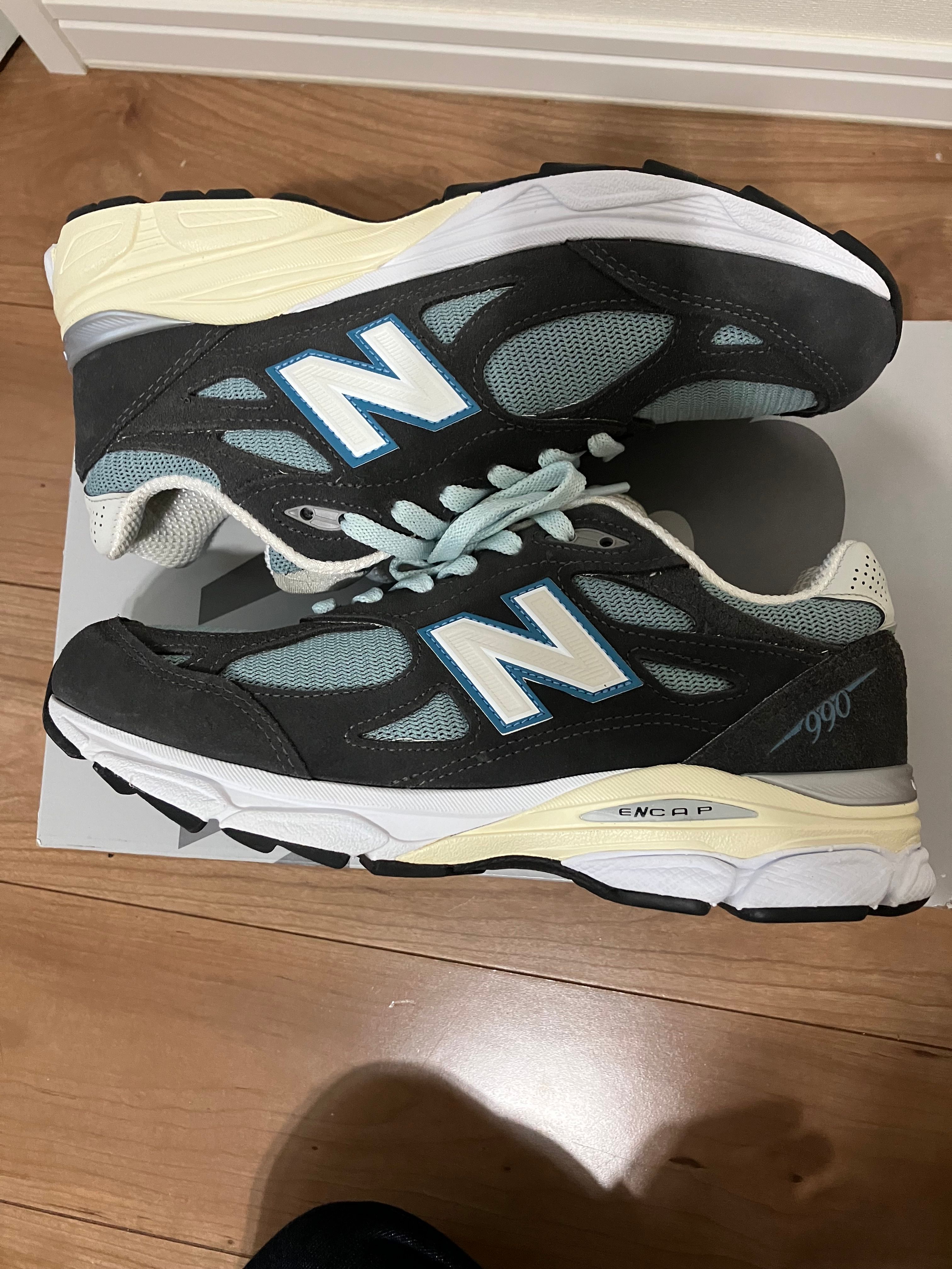 KITH × New Balance 990V3 "Steel Blue"