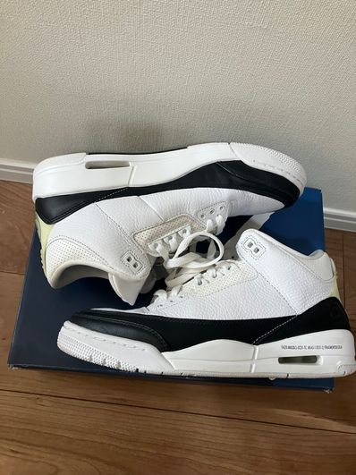 Fragment × Nike Air Jordan 3 "White/Black"
