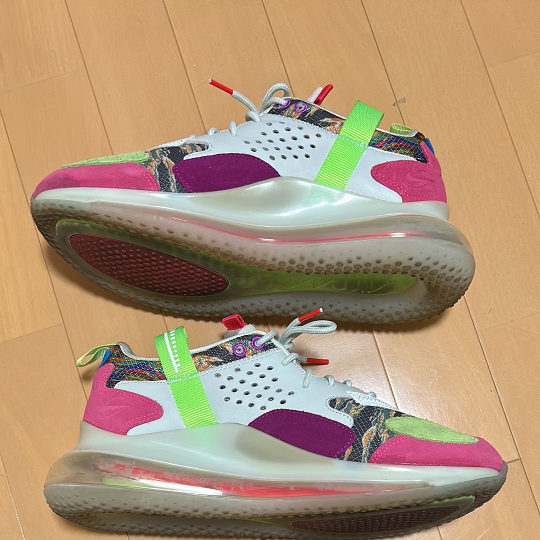 ODELL BECKHAM JR × NIKE AIR MAX 720 "White/Wine Red"