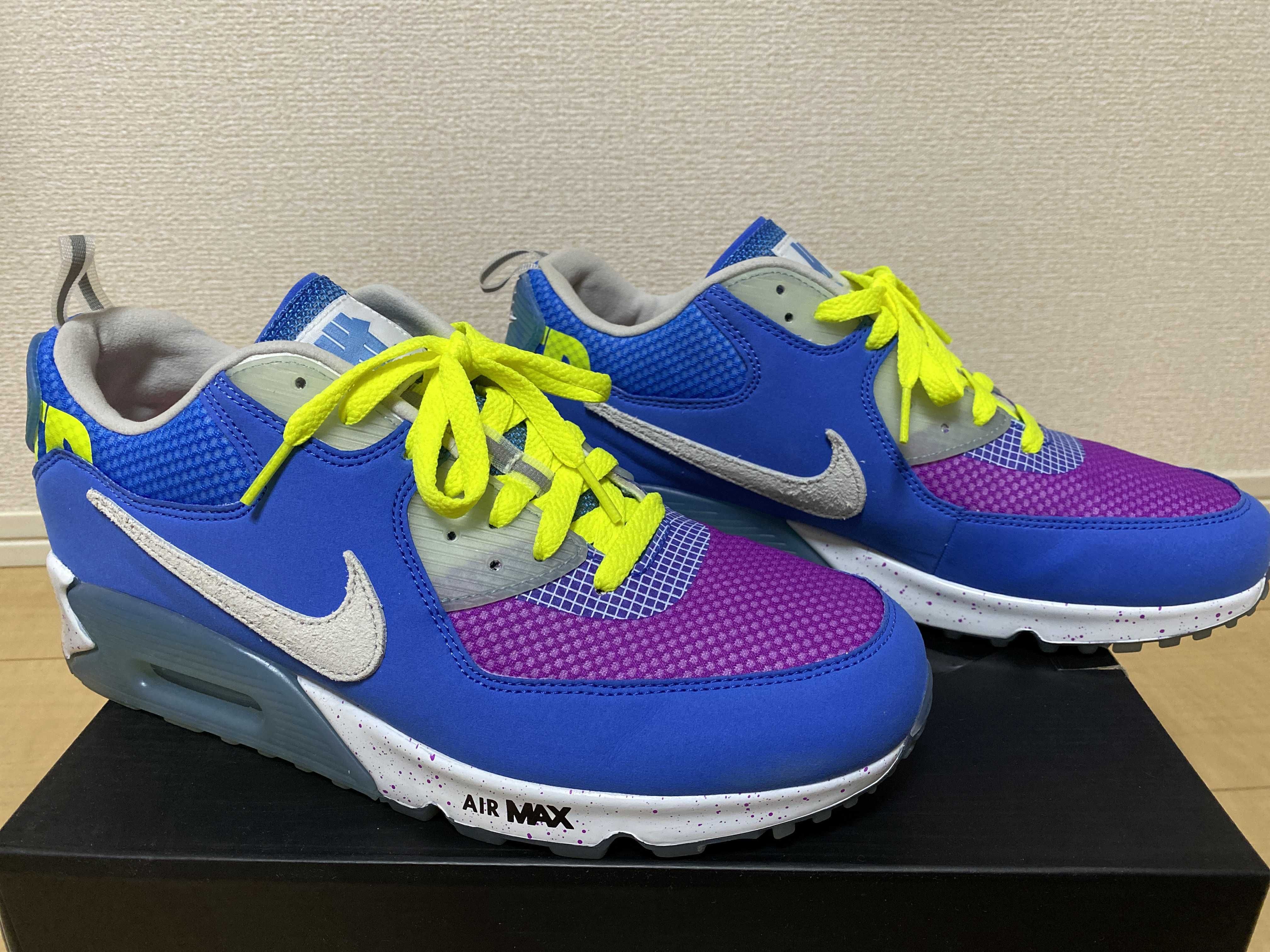 UNDEFEATED × Nike Air Max 90 "Blue/Purple"