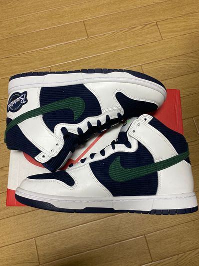 Nike Dunk High EMB "College Navy"