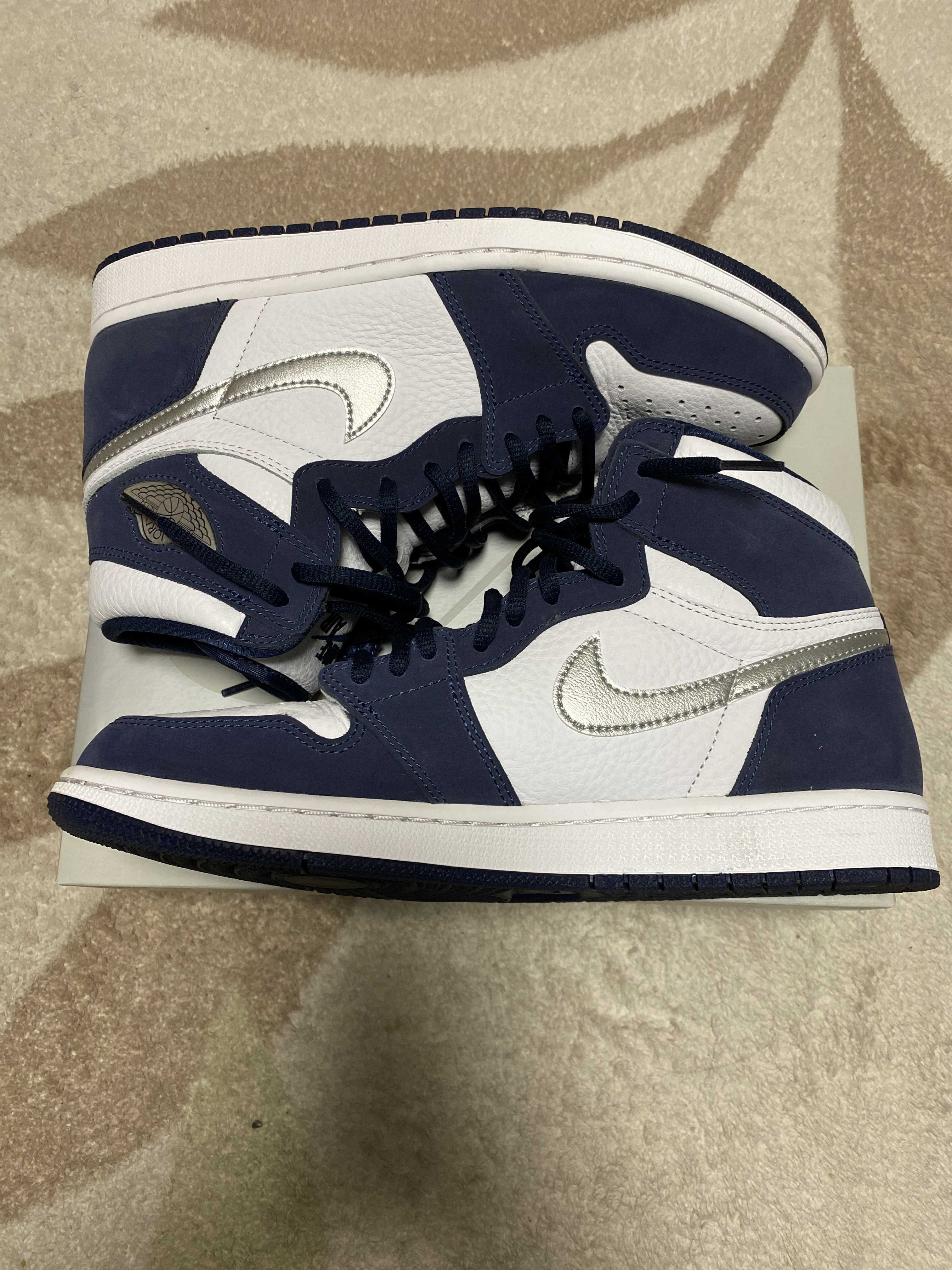 Nike Air Jordan 1 High OG CO.JP "White/Midnight Navy" (2020)(ブリーフケースなし)