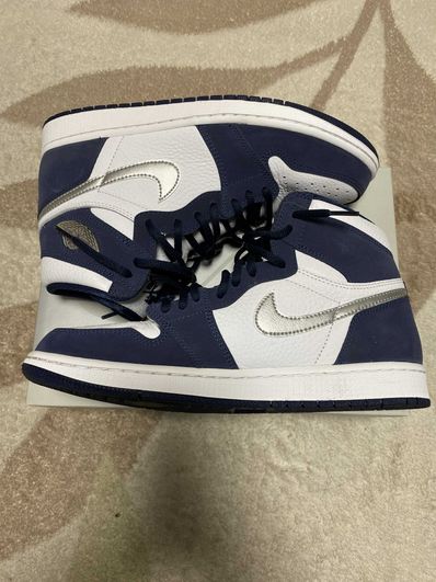 Nike Air Jordan 1 High OG CO.JP "White/Midnight Navy" (2020)(ブリーフケースなし)