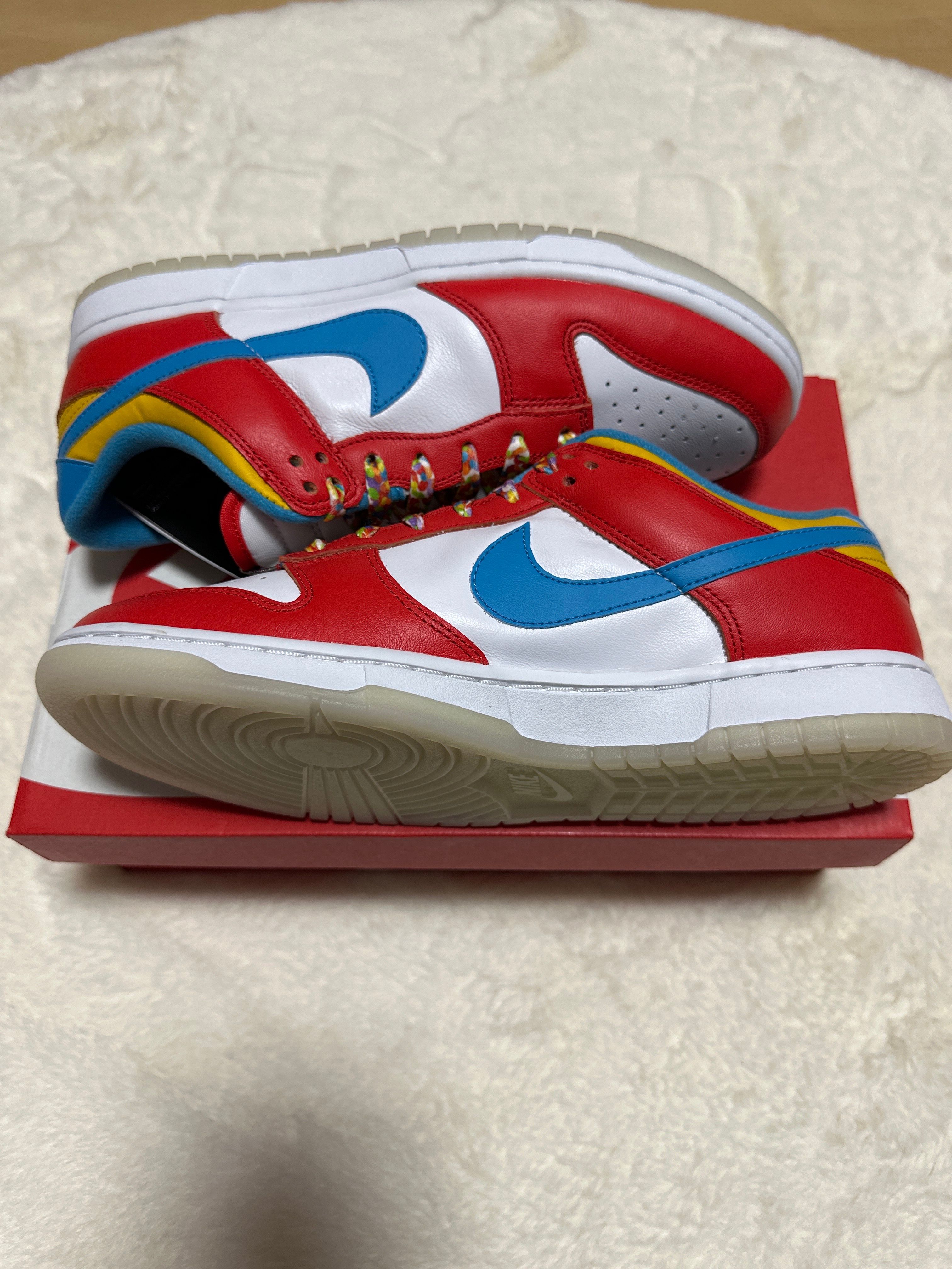 FRUiTY PEBBLESTM × Nike Dunk Low QS "Habanero Red/Dark Sulfur/Laser Blue"