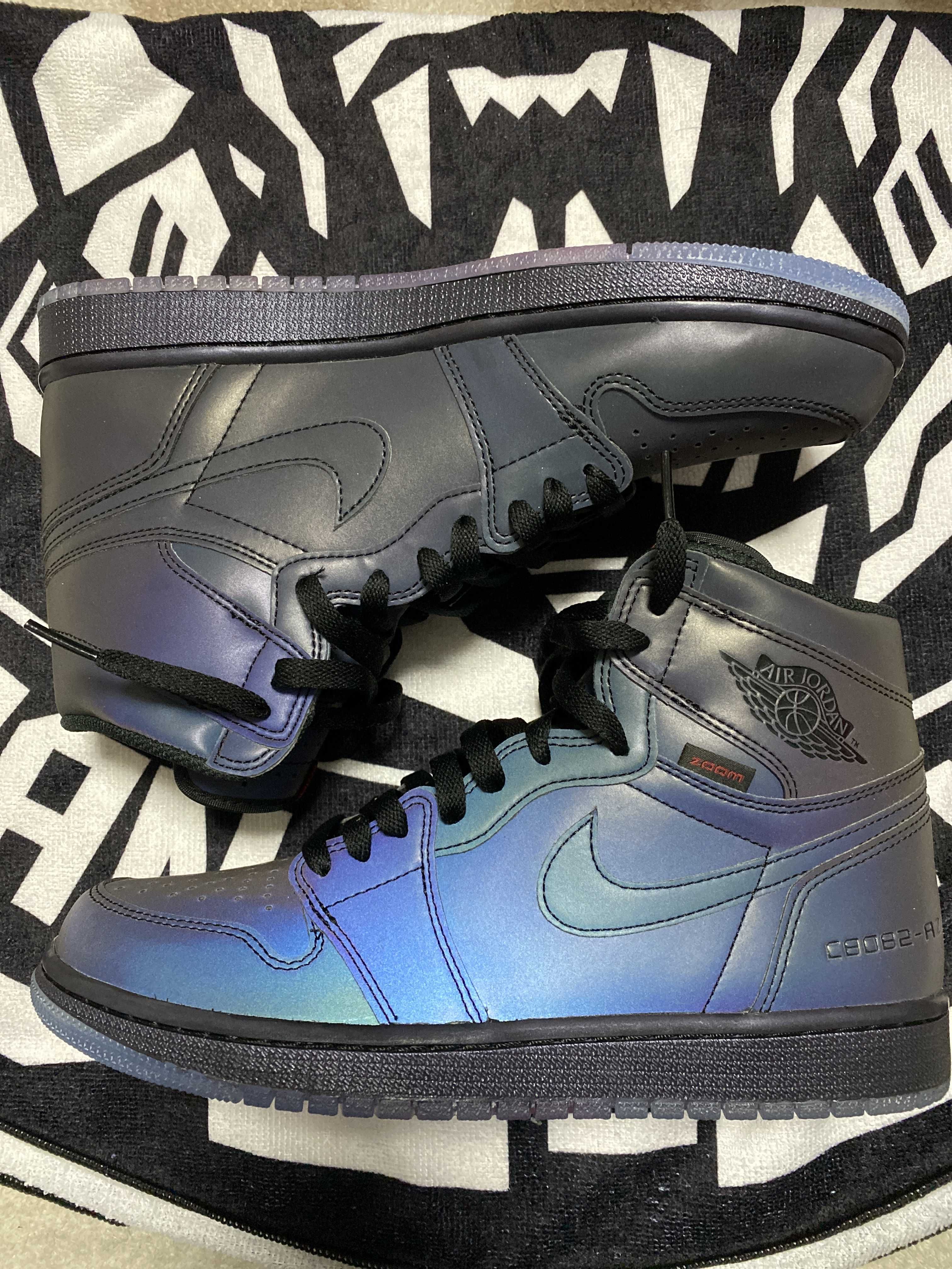 Nike Air Jordan 1 High Zoom Fearless "Multi Color/Varsity Red/Black"