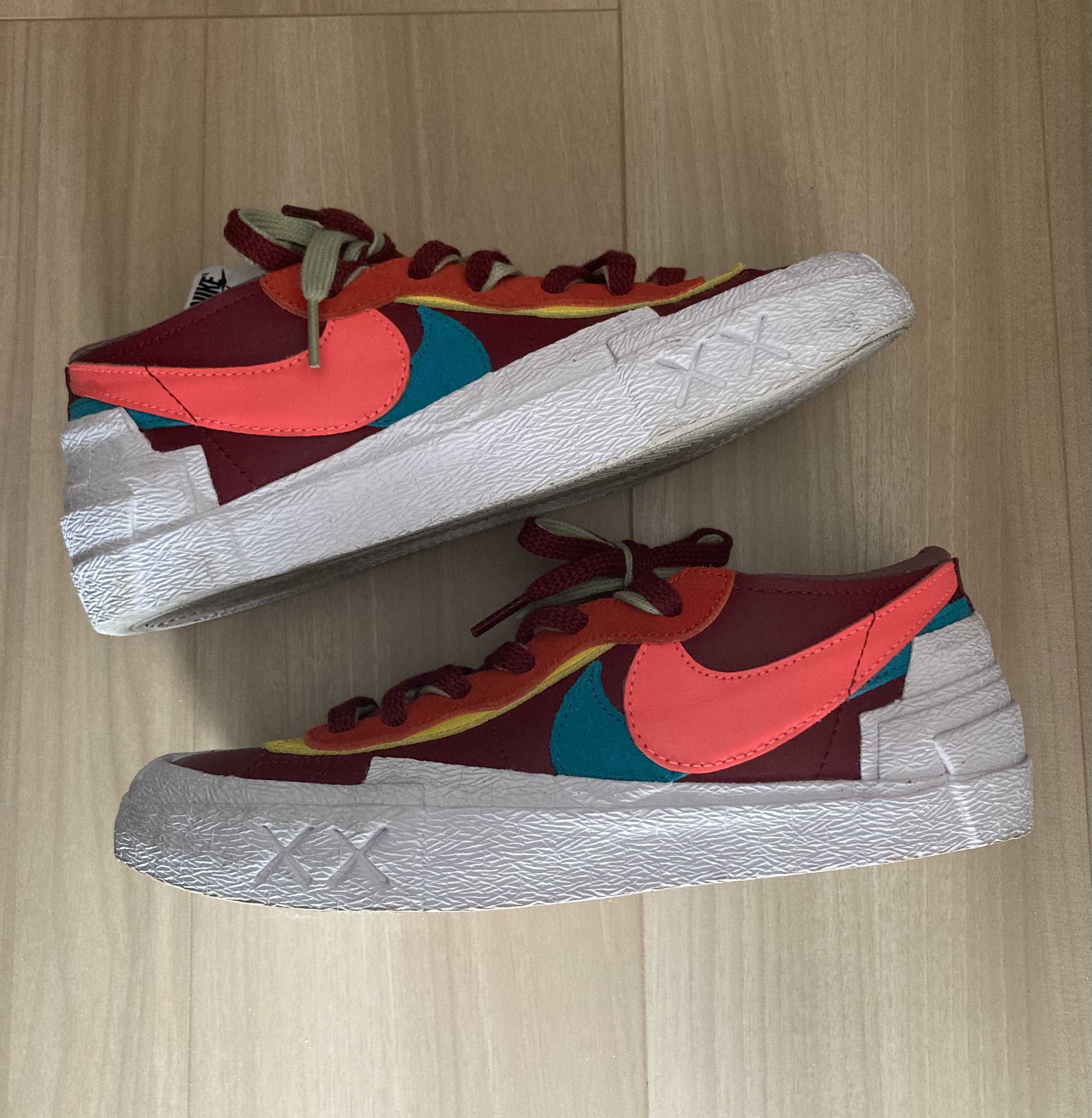 KAWS × sacai × Nike Blazer Low "Team Red"