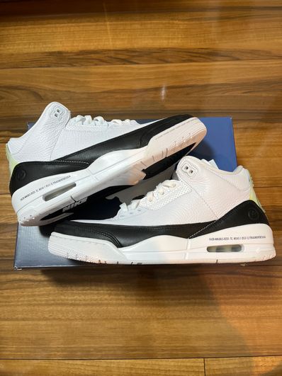 Fragment × Nike Air Jordan 3 "White/Black"