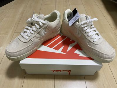 Stussy × Nike Air Force 1 Low "Fossil Stone"