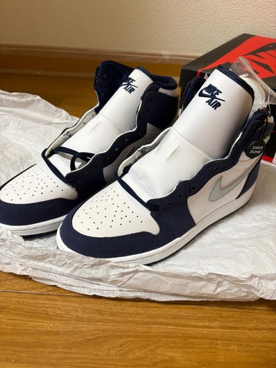 Nike GS Air Jordan 1 High OG CO.JP "Midnight Navy" (2020)(ブリーフケースなし)