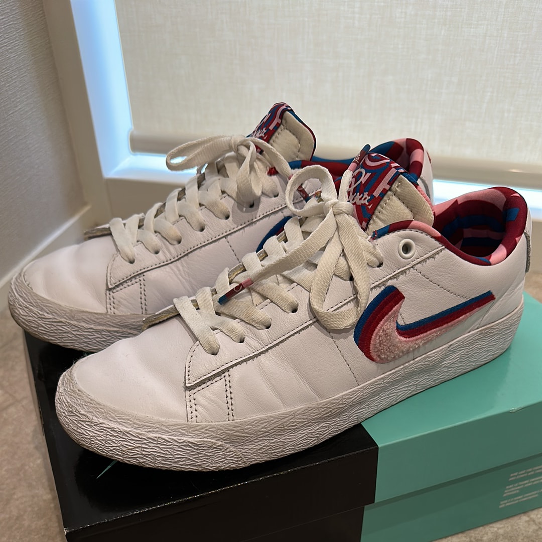 パラ × ナイキ SB ブレーザー ロー "マルチカラー"