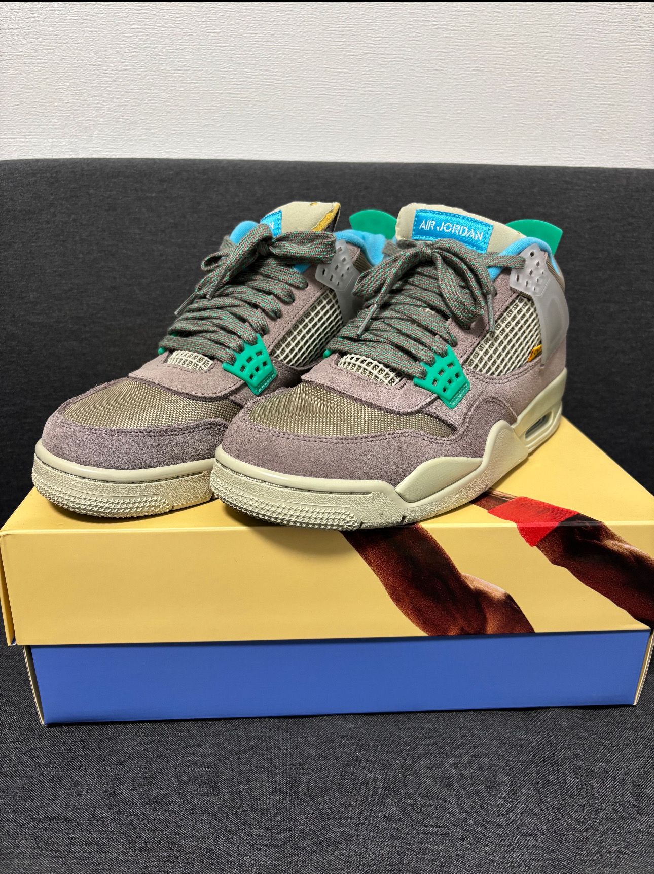 Air Jordan 4 トープヘイズ26.5cm 中古 ユニオン × ナイキ エアジョーダン4 SP 