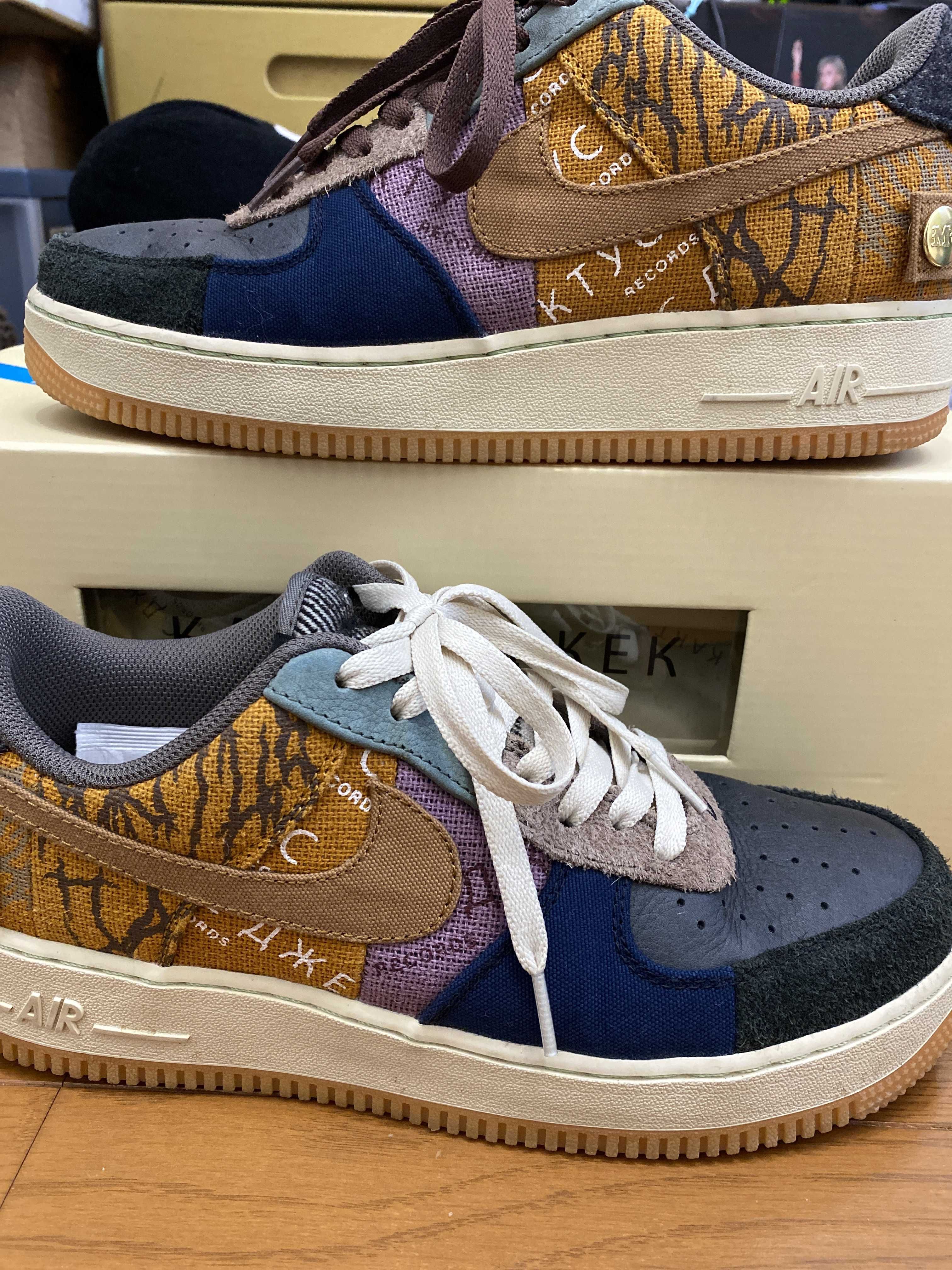 Travis Scott × Nike Air Force 1 Low Cactus Jack "Multi Color"