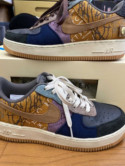 Travis Scott × Nike Air Force 1 Low Cactus Jack "Multi Color"