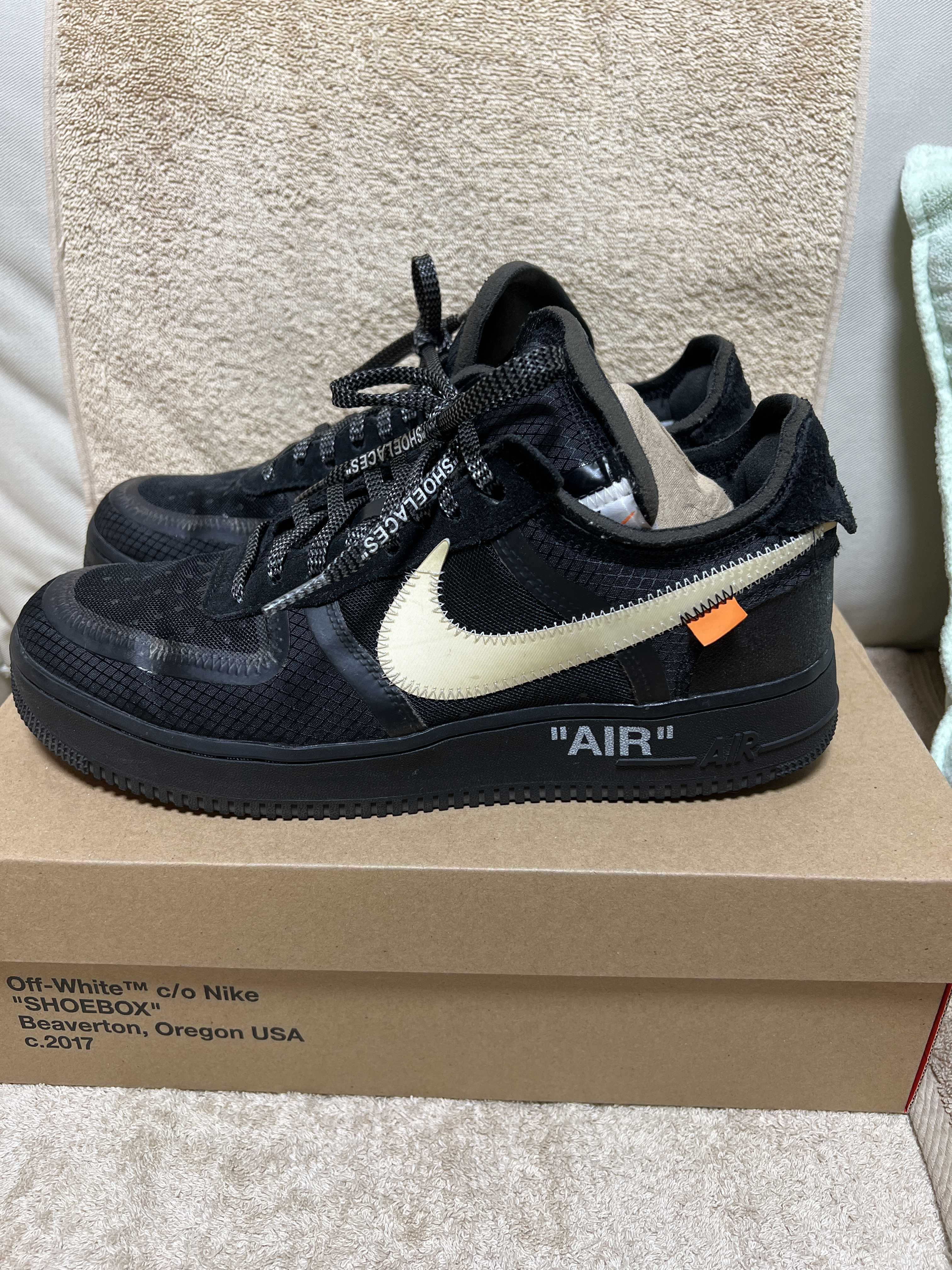 Off-White × Nike Air Force 1 Low "Black"