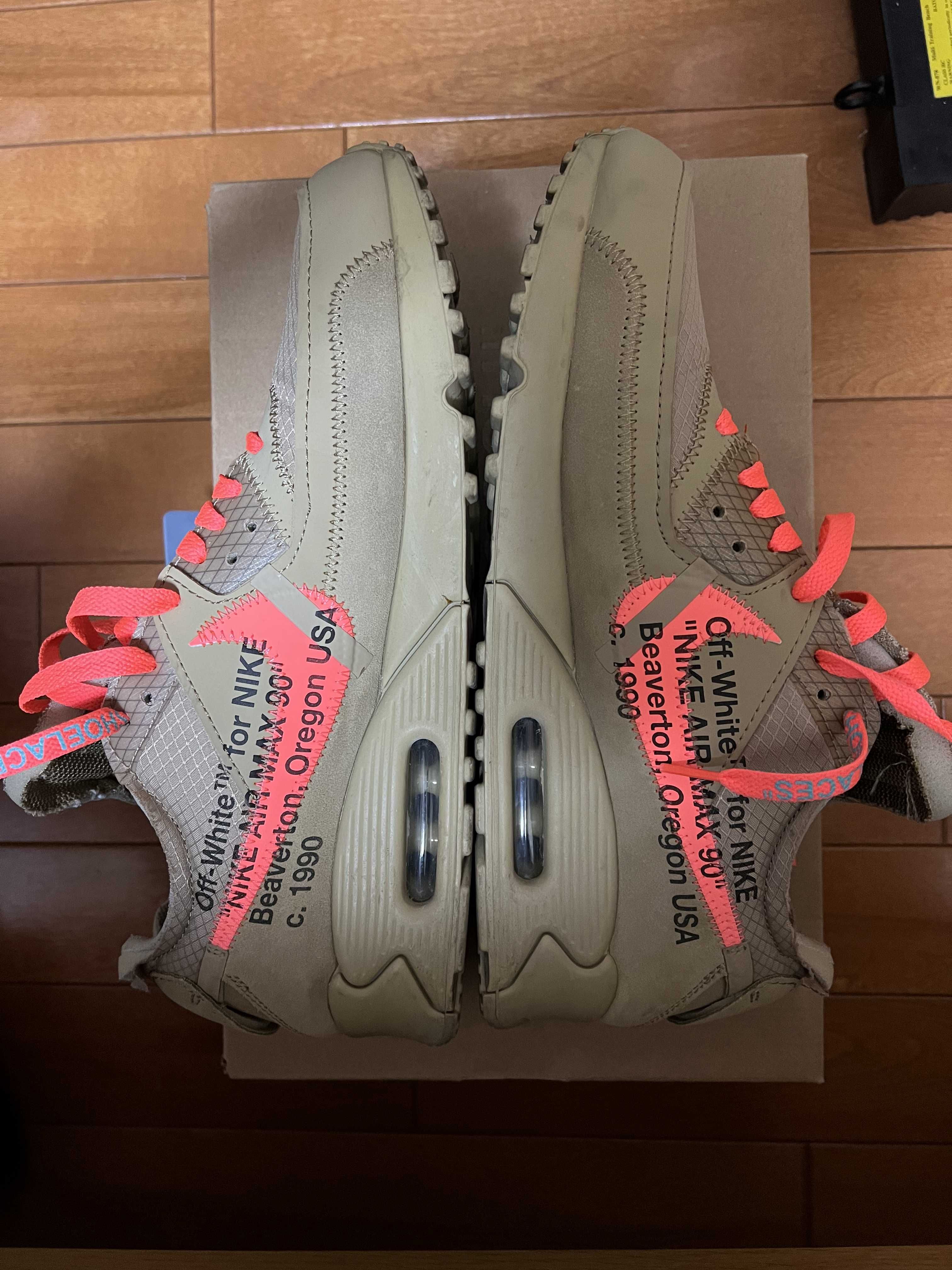 Off-White × Nike Air Max 90 "Desert Ore"