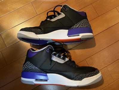 Nike Air Jordan 3 Retro "Black/Court Purple"