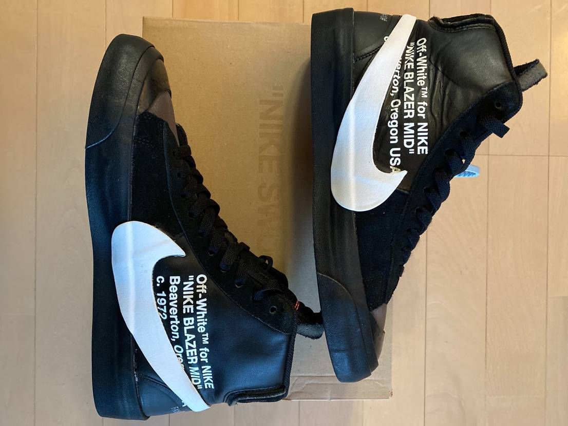 Off-White × Nike Blazer Studio Mid "Grim Reaper"
