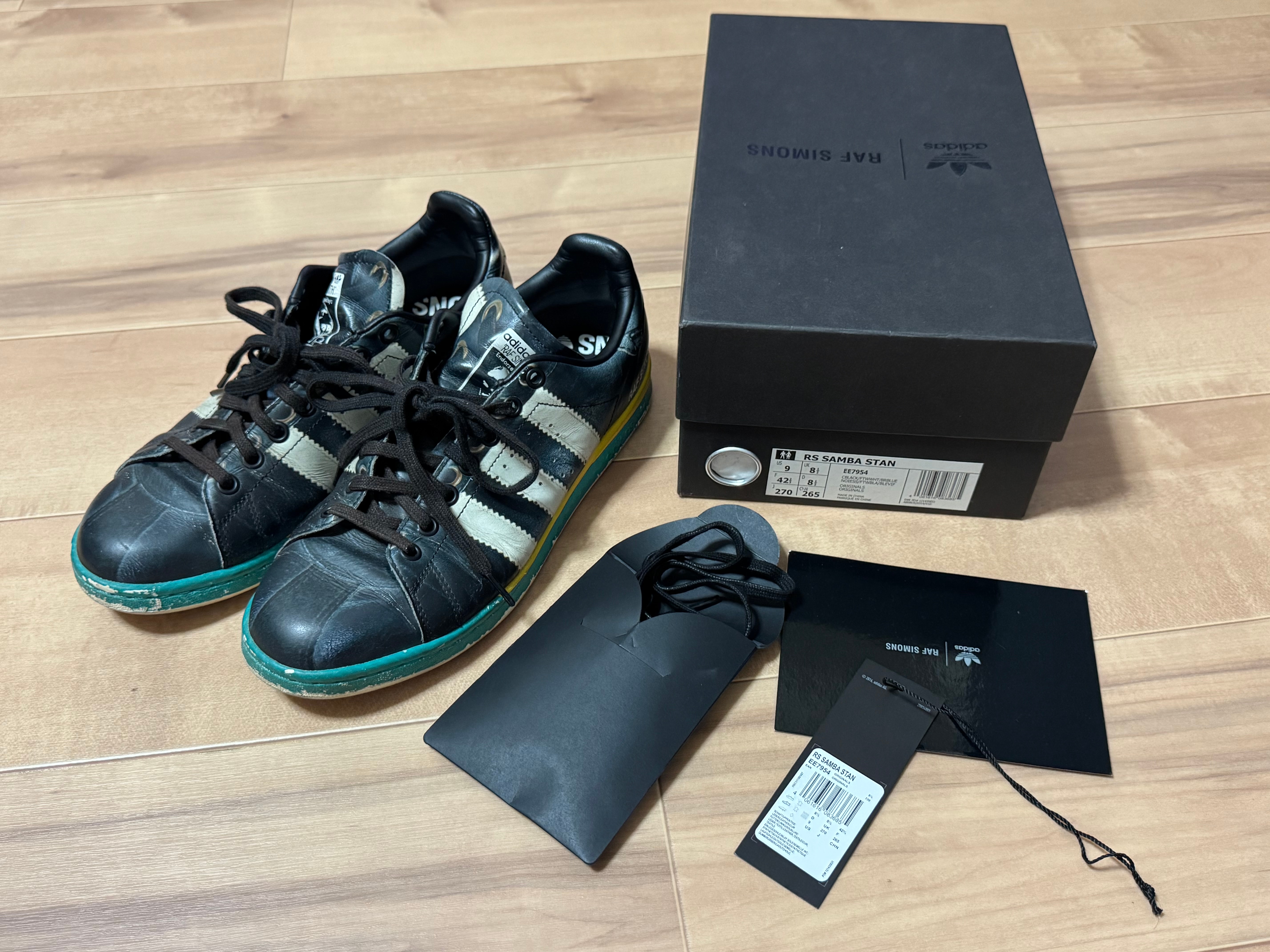 RAF SIMONS × adidas Samba Stan Smith "Trompe L'oeil"