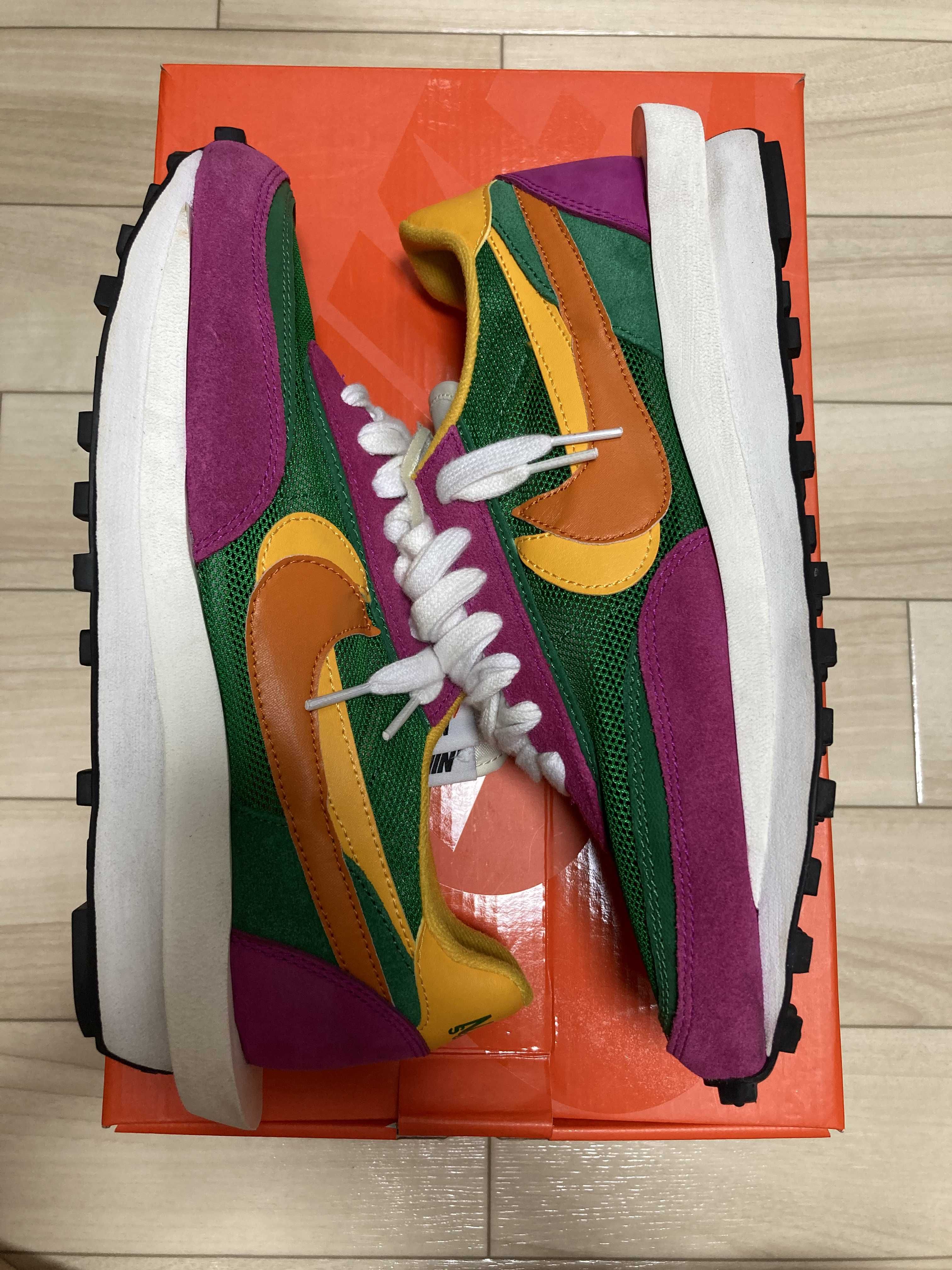 sacai × NIKE LDV WAFFLE "PINE GREEN"