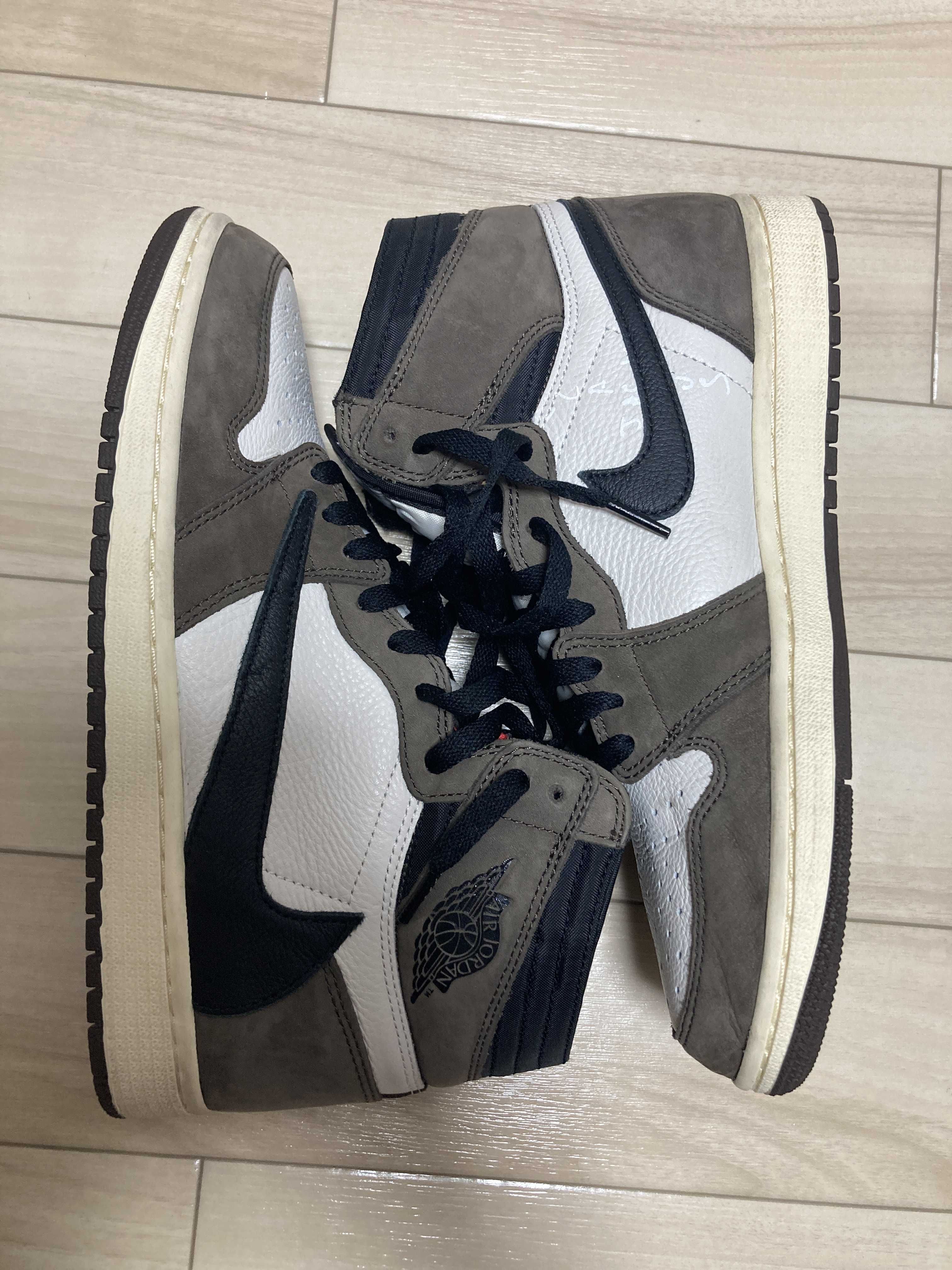 Travis Scott × Nike Air Jordan 1 Retro High OG TS SP "Sail/Dark Mocha"