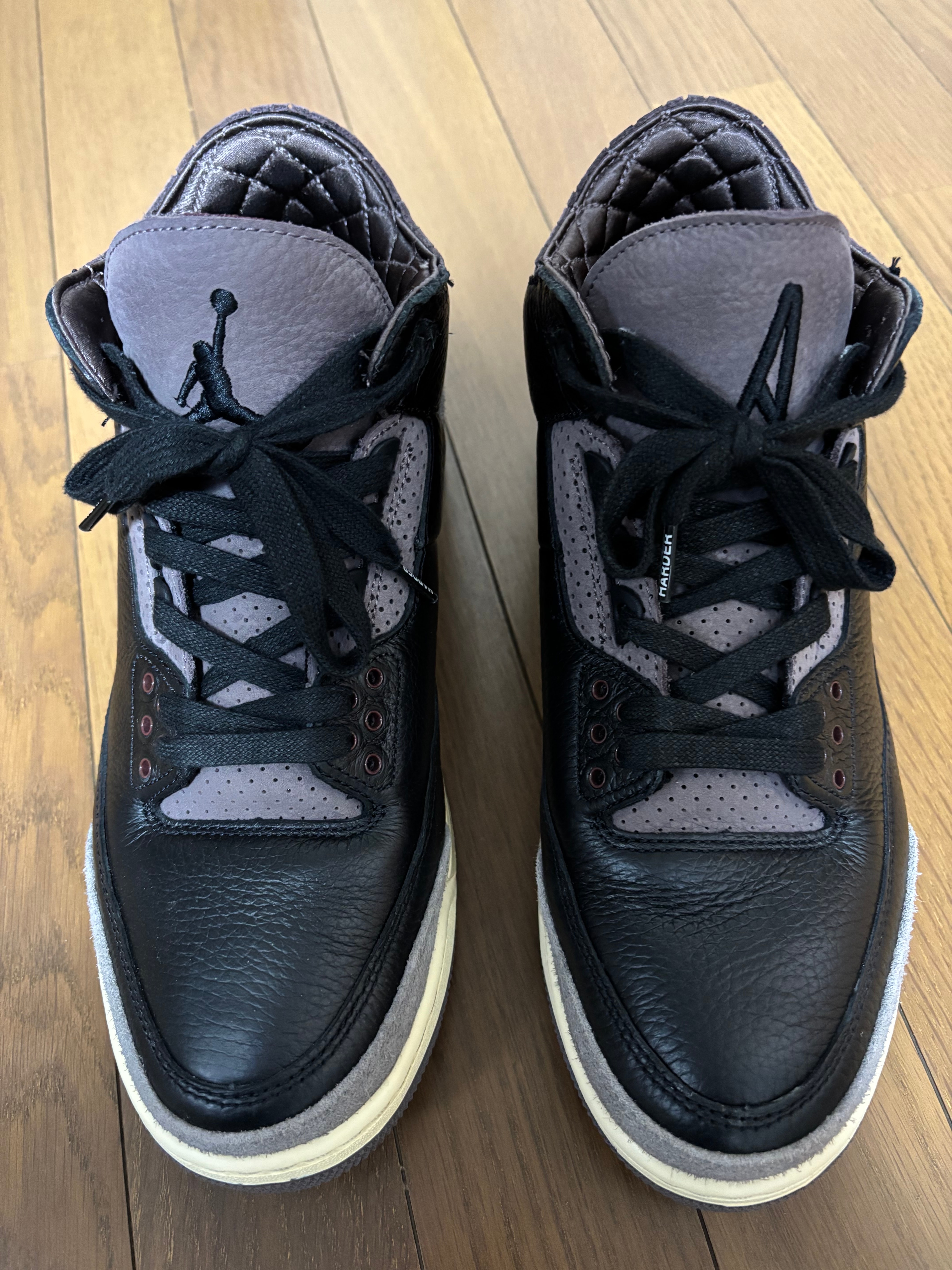 A Ma Maniere × Nike Women's Air Jordan 3 Retro OG SP "Black and Flat Pewter/WYWS"