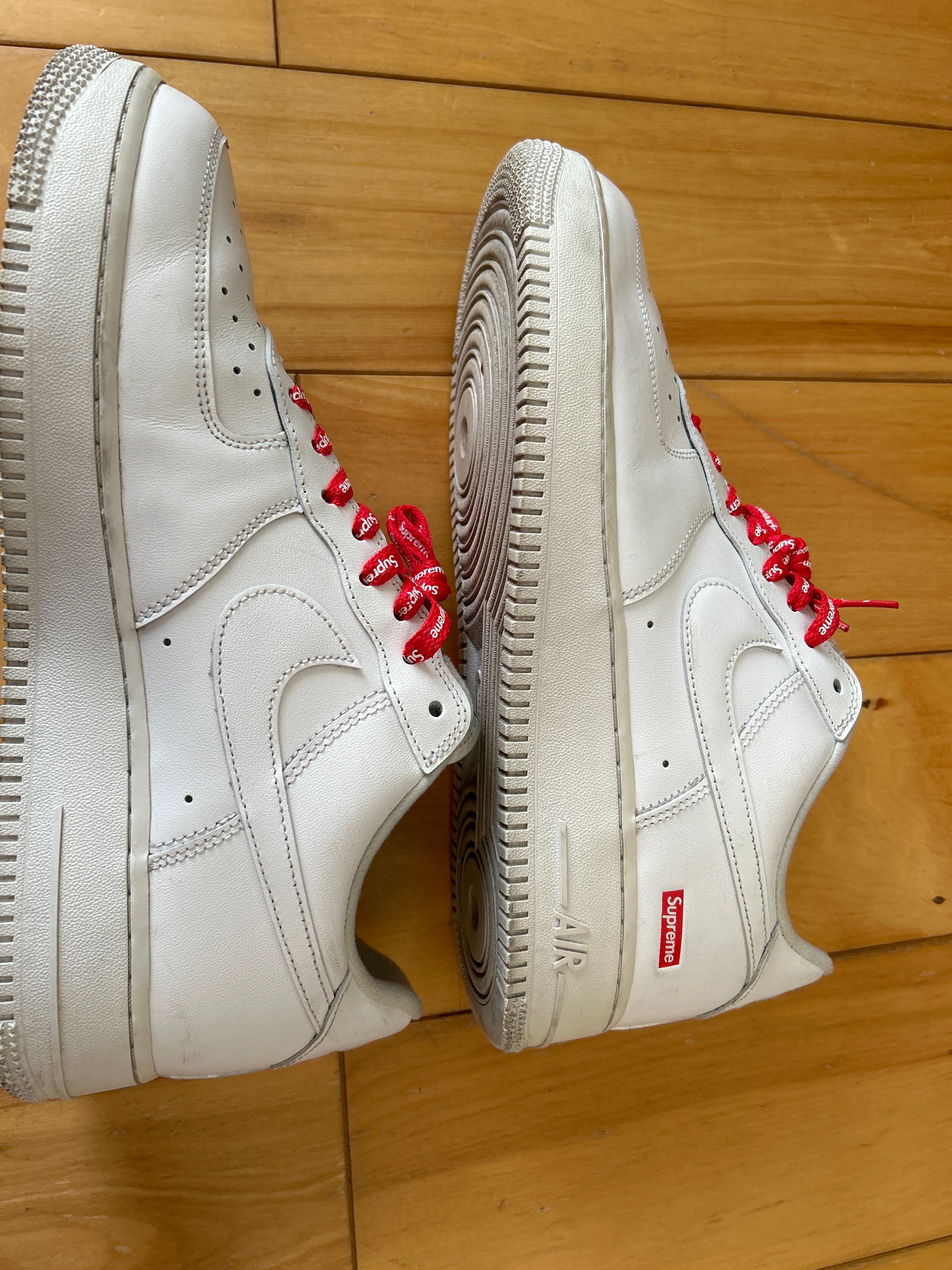 Supreme × Nike Air Force 1 Low "White"