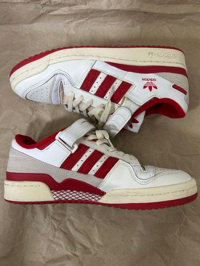 adidas Forum 84 Low "Cloud White/Team Power Red/Cream White"